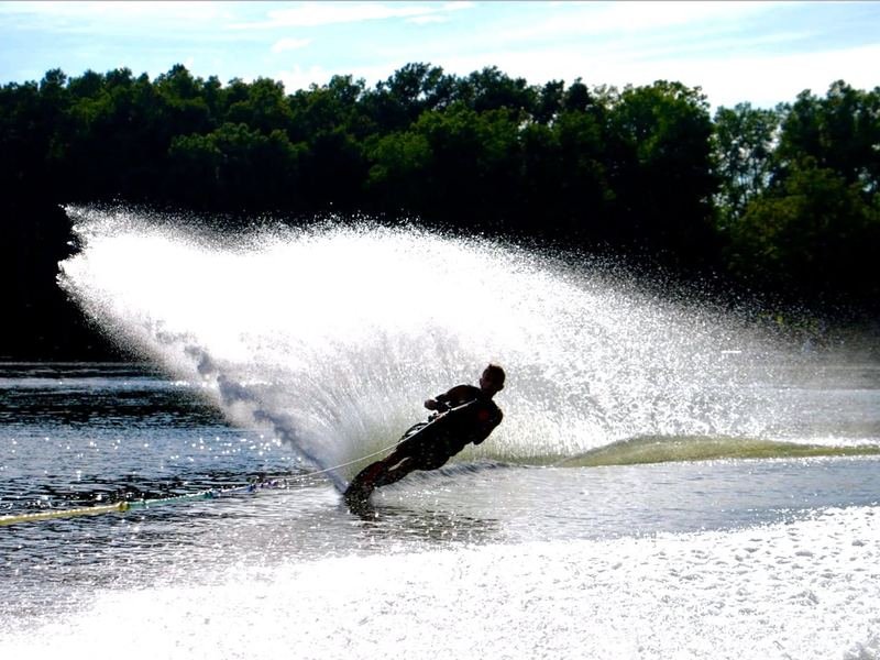 Jonah slalom water skiing